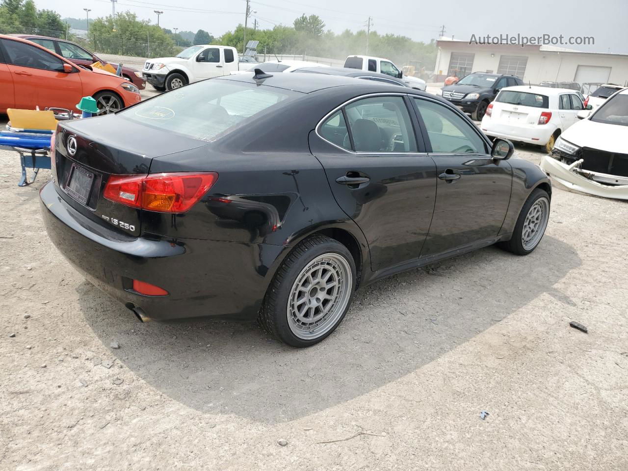 2007 Lexus Is 250 Black vin: JTHCK262X72014450