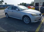 2007 Lexus Is 250   Silver vin: JTHCK262X75008047