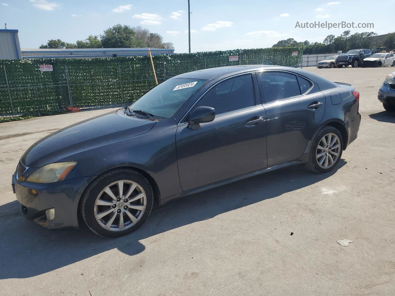 2007 Lexus Is 250 Black vin: JTHCK262X75013555