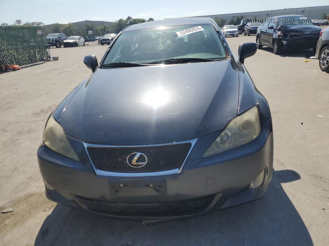 2007 Lexus Is 250 Black vin: JTHCK262X75013555