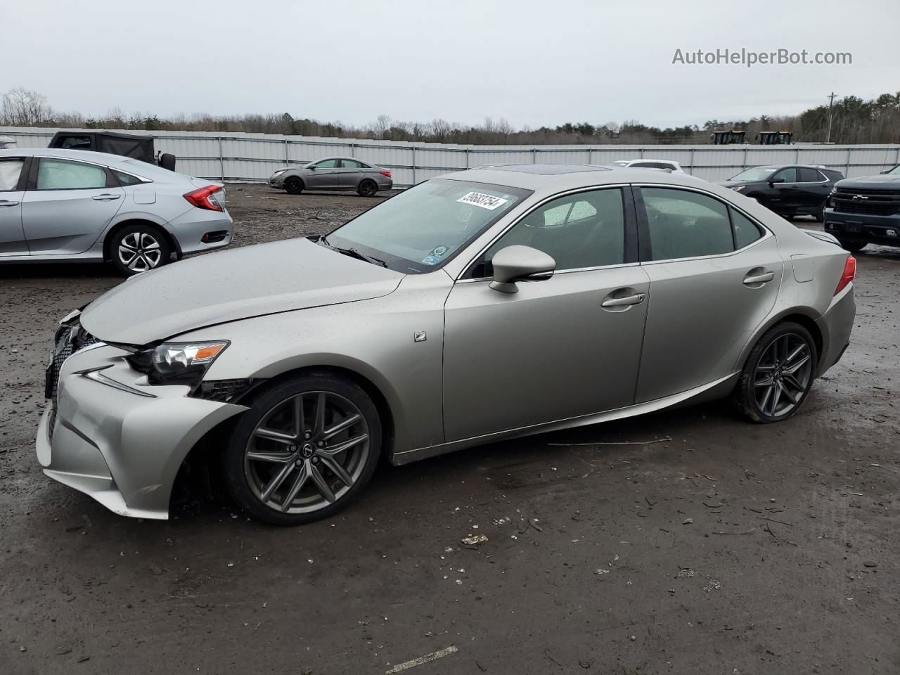 2016 Lexus Is 300 Silver vin: JTHCM1D20G5010252