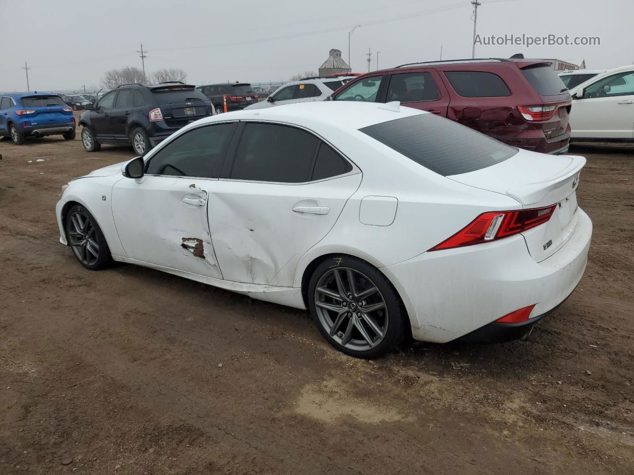 2016 Lexus Is 300 White vin: JTHCM1D20G5011613