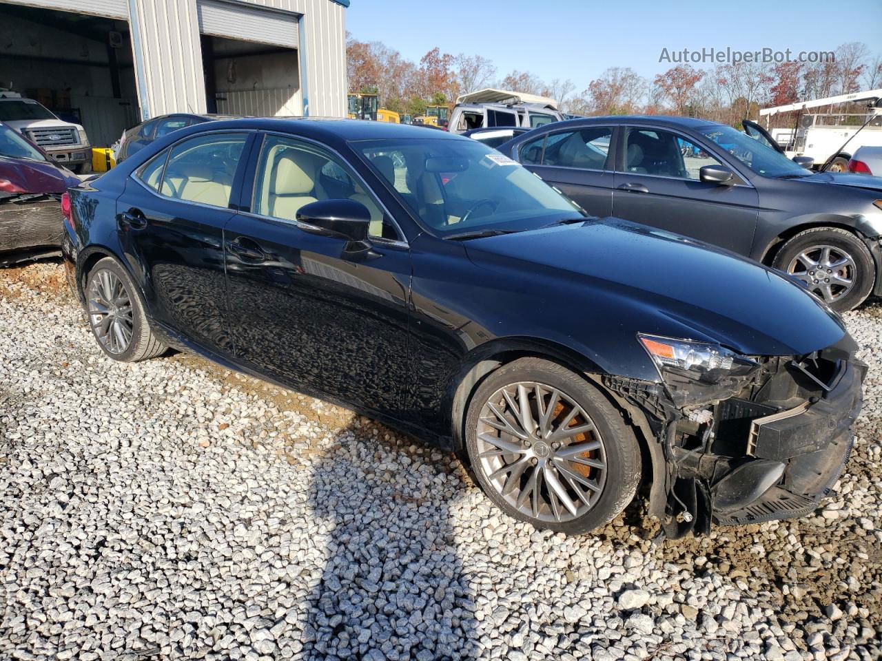 2016 Lexus Is 300 Black vin: JTHCM1D21G5005447