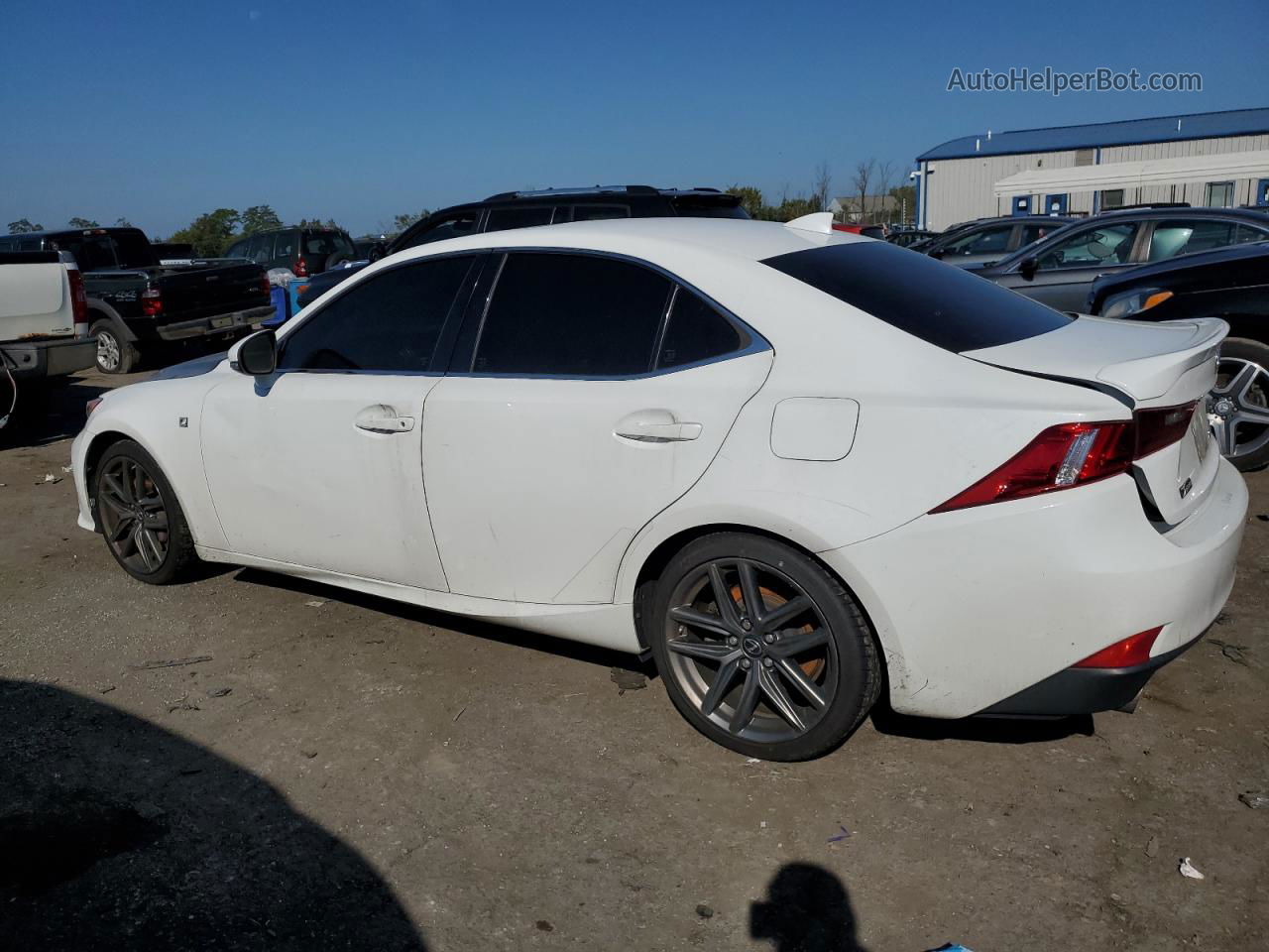 2016 Lexus Is 300 White vin: JTHCM1D21G5007022