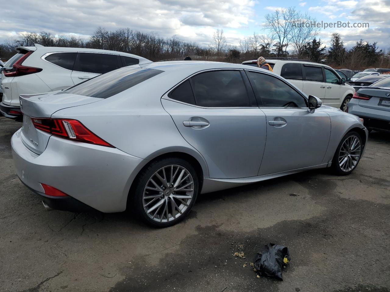 2016 Lexus Is 300 Silver vin: JTHCM1D22G5006431