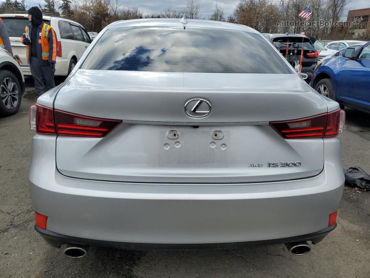 2016 Lexus Is 300 Silver vin: JTHCM1D22G5006431