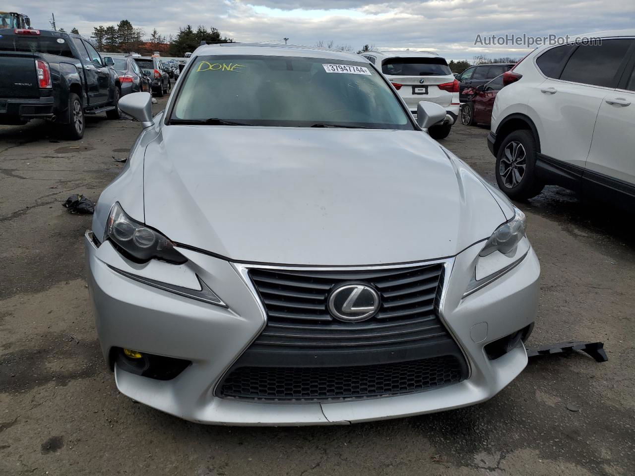 2016 Lexus Is 300 Silver vin: JTHCM1D22G5006431