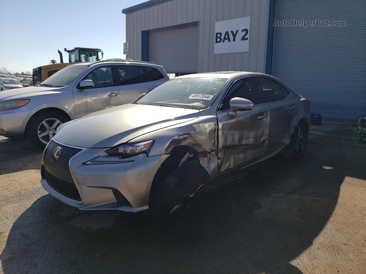 2016 Lexus Is 300 Silver vin: JTHCM1D25G5005905