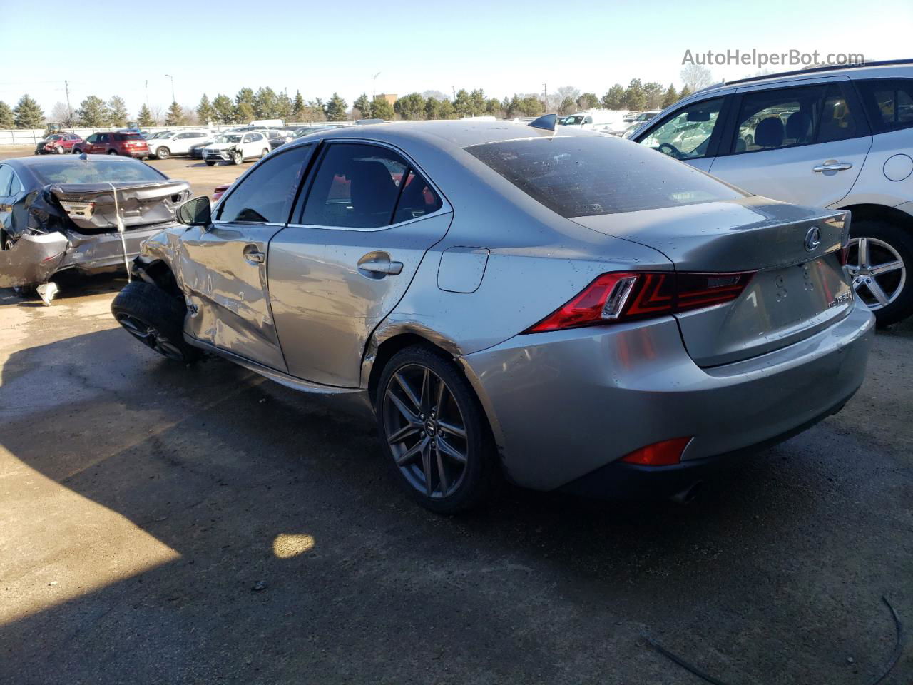 2016 Lexus Is 300 Silver vin: JTHCM1D25G5005905