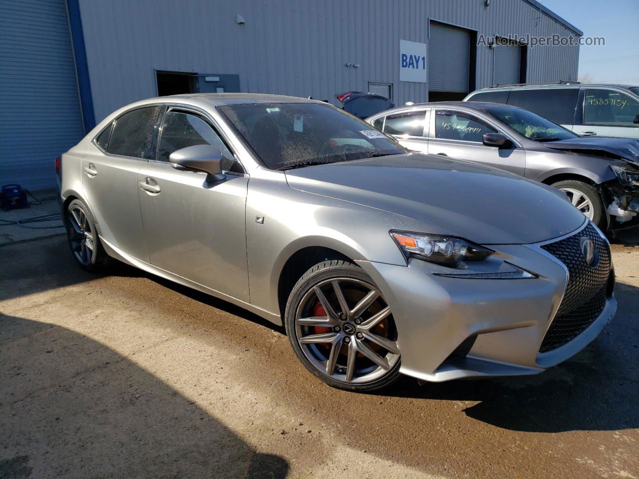 2016 Lexus Is 300 Silver vin: JTHCM1D25G5005905