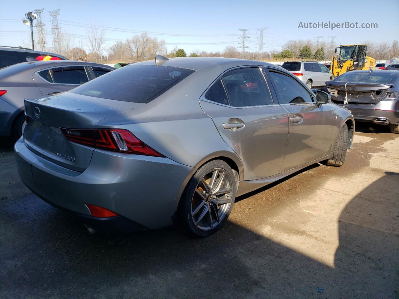 2016 Lexus Is 300 Silver vin: JTHCM1D25G5005905