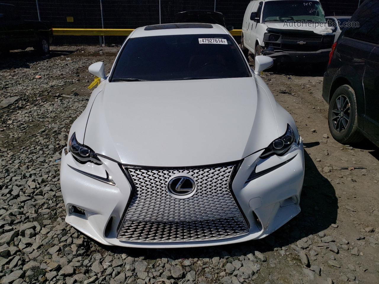 2016 Lexus Is 300 White vin: JTHCM1D25G5013499