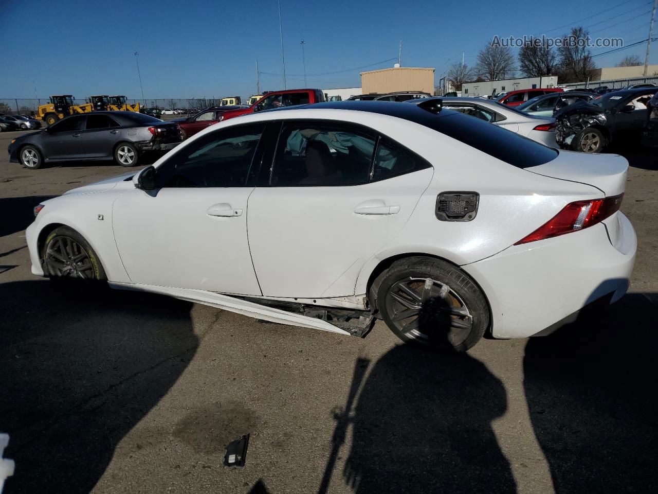 2016 Lexus Is 300 White vin: JTHCM1D26G5006254