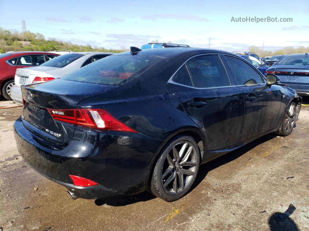 2016 Lexus Is 300 Black vin: JTHCM1D26G5007680