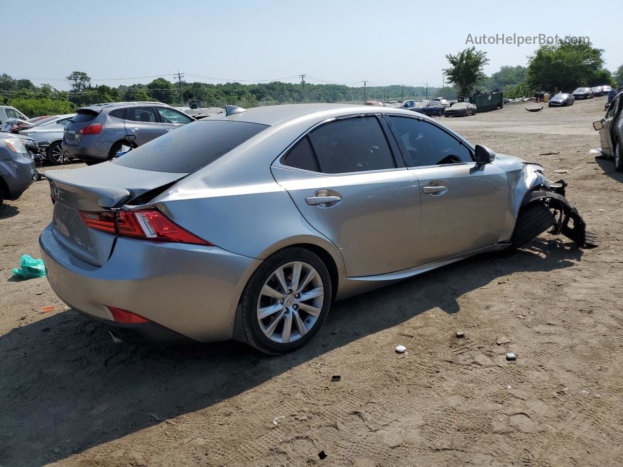 2016 Lexus Is 300 Silver vin: JTHCM1D27G5009373