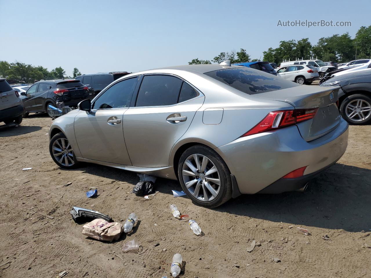 2016 Lexus Is 300 Silver vin: JTHCM1D27G5009373