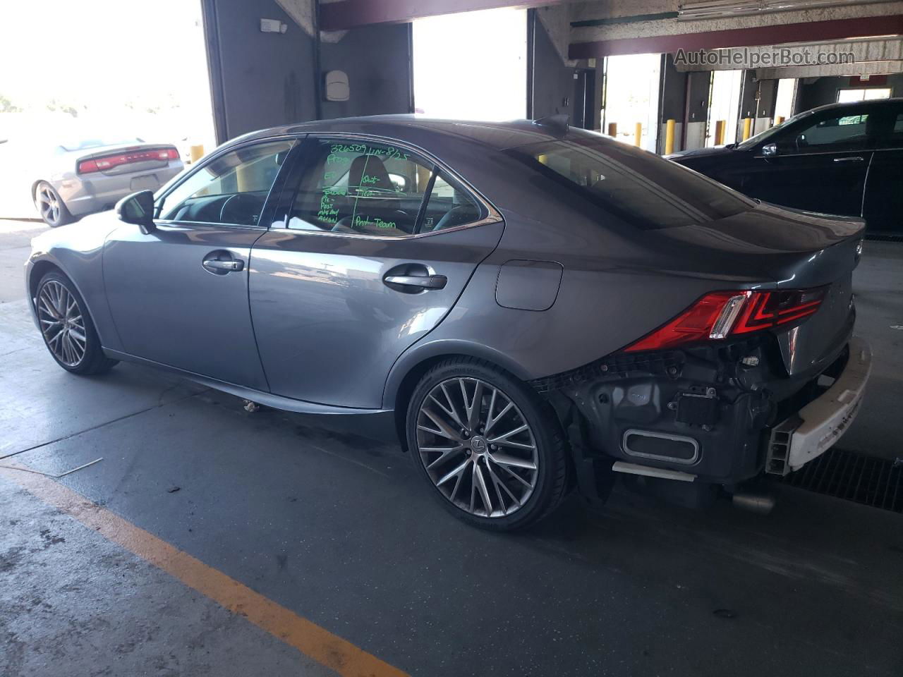 2016 Lexus Is 300 Gray vin: JTHCM1D28G5005462