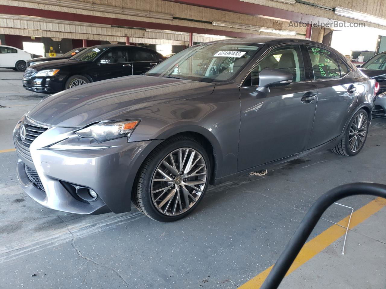 2016 Lexus Is 300 Gray vin: JTHCM1D28G5005462