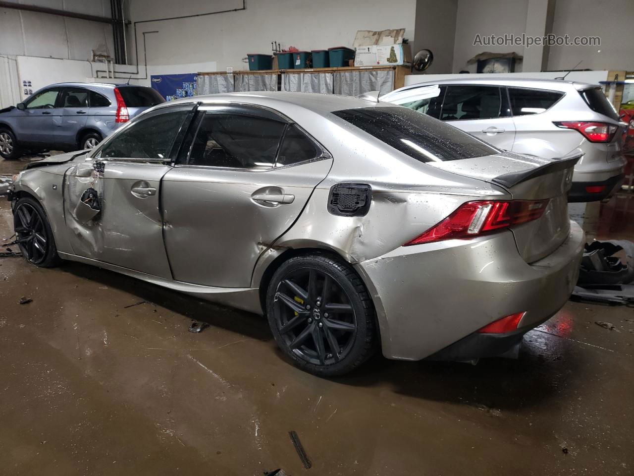 2016 Lexus Is 300 Silver vin: JTHCM1D28G5008653