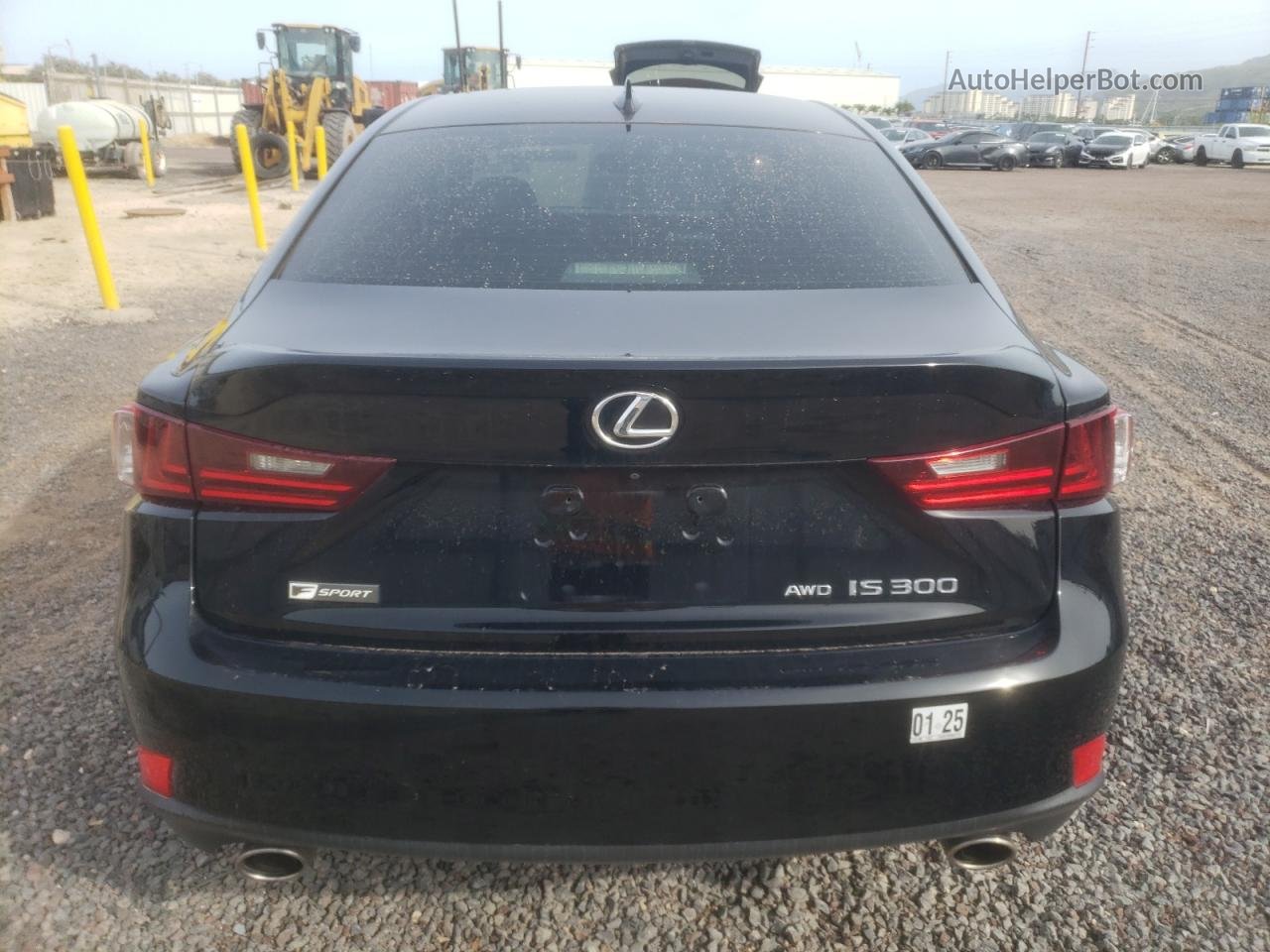 2016 Lexus Is 300 Black vin: JTHCM1D28G5012797