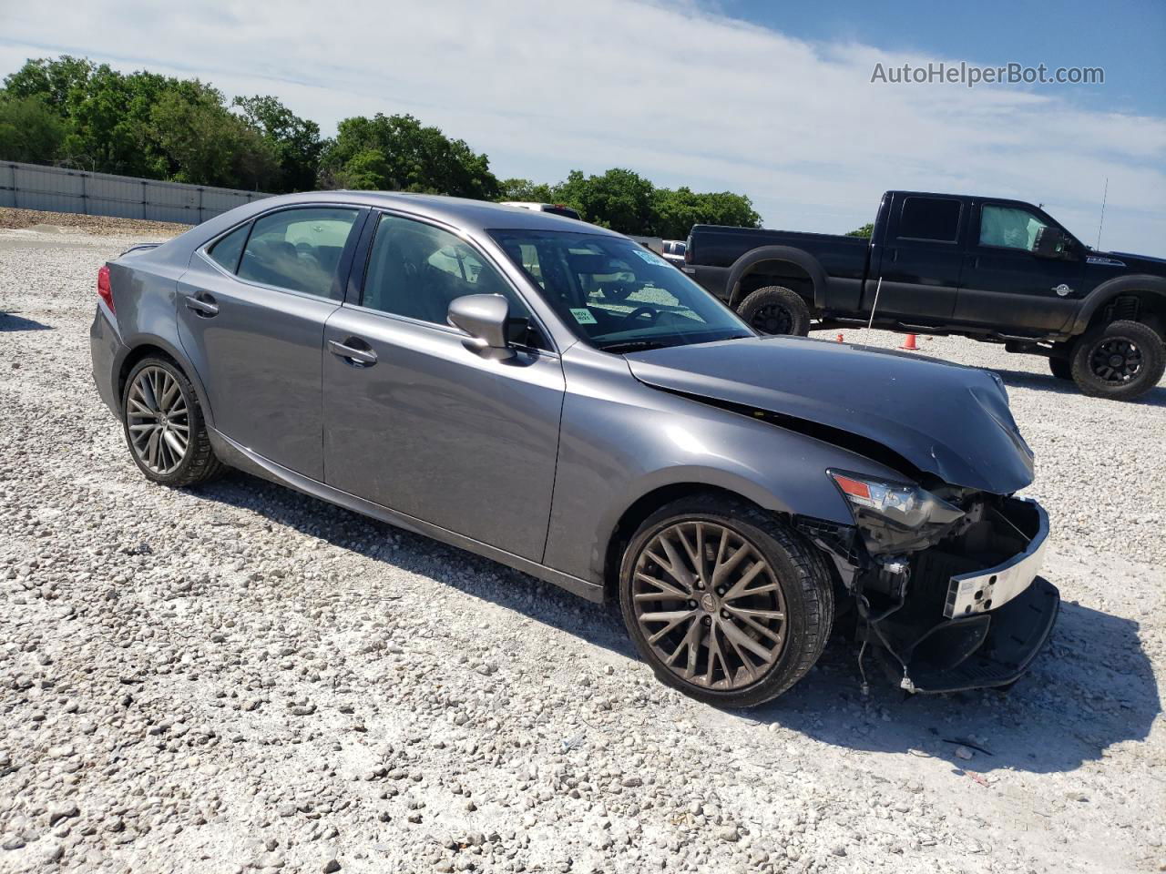 2016 Lexus Is 300 Gray vin: JTHCM1D29G5002229