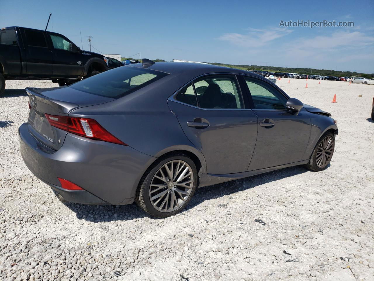 2016 Lexus Is 300 Gray vin: JTHCM1D29G5002229