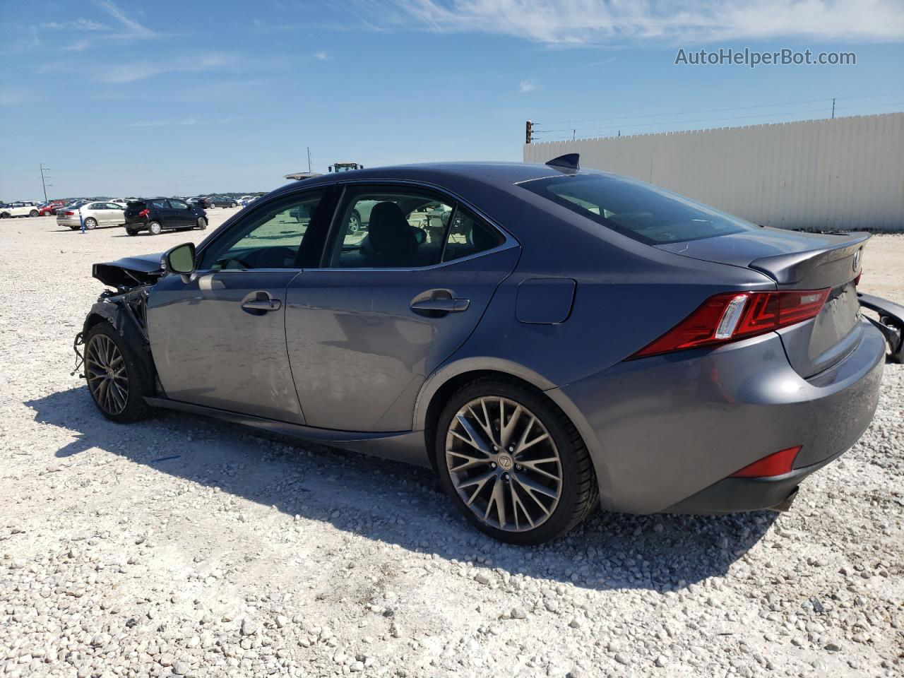 2016 Lexus Is 300 Gray vin: JTHCM1D29G5002229