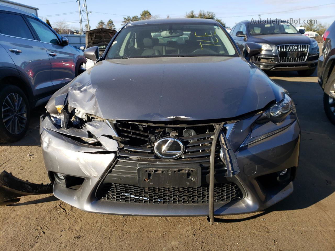 2016 Lexus Is 300 Gray vin: JTHCM1D2XG5010033