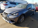 2016 Lexus Is 300 Gray vin: JTHCM1D2XG5010033