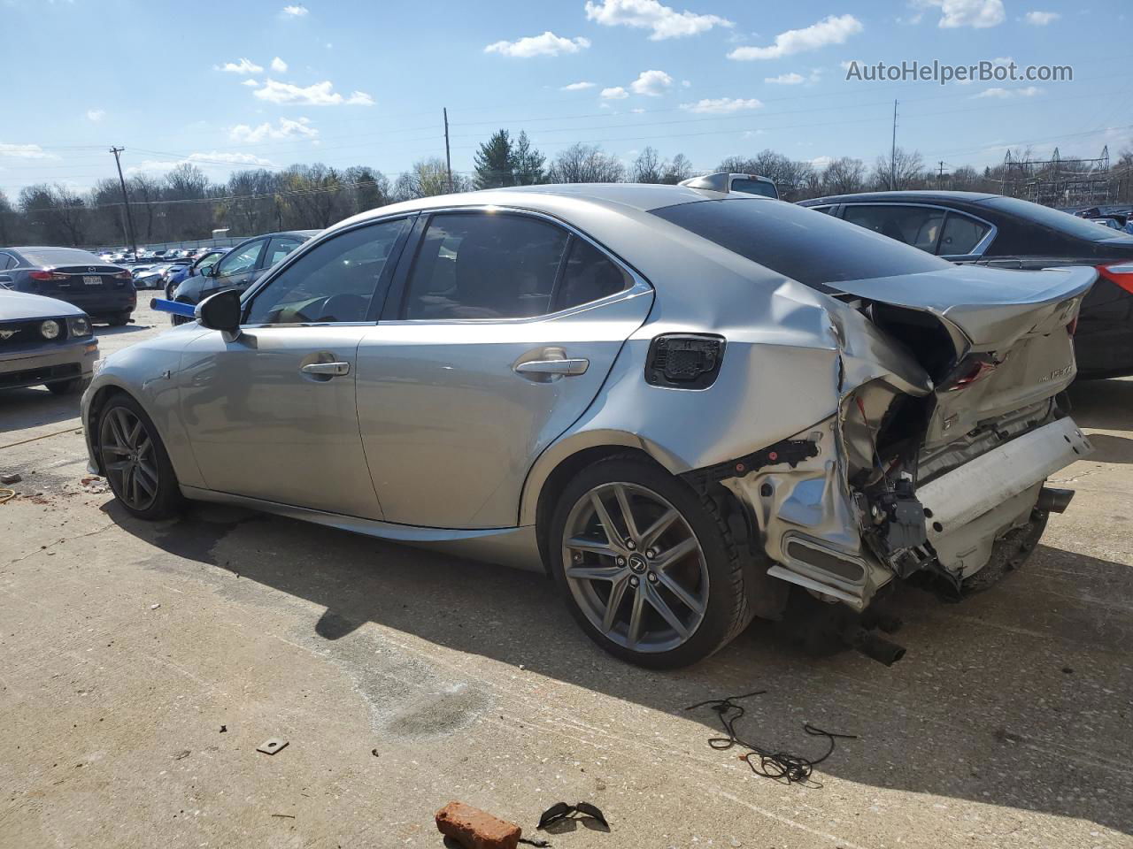 2016 Lexus Is 300 Gray vin: JTHCM1D2XG5012901