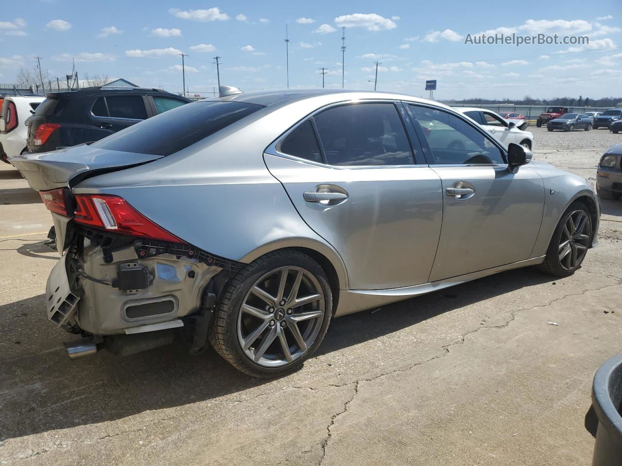 2016 Lexus Is 300 Gray vin: JTHCM1D2XG5012901