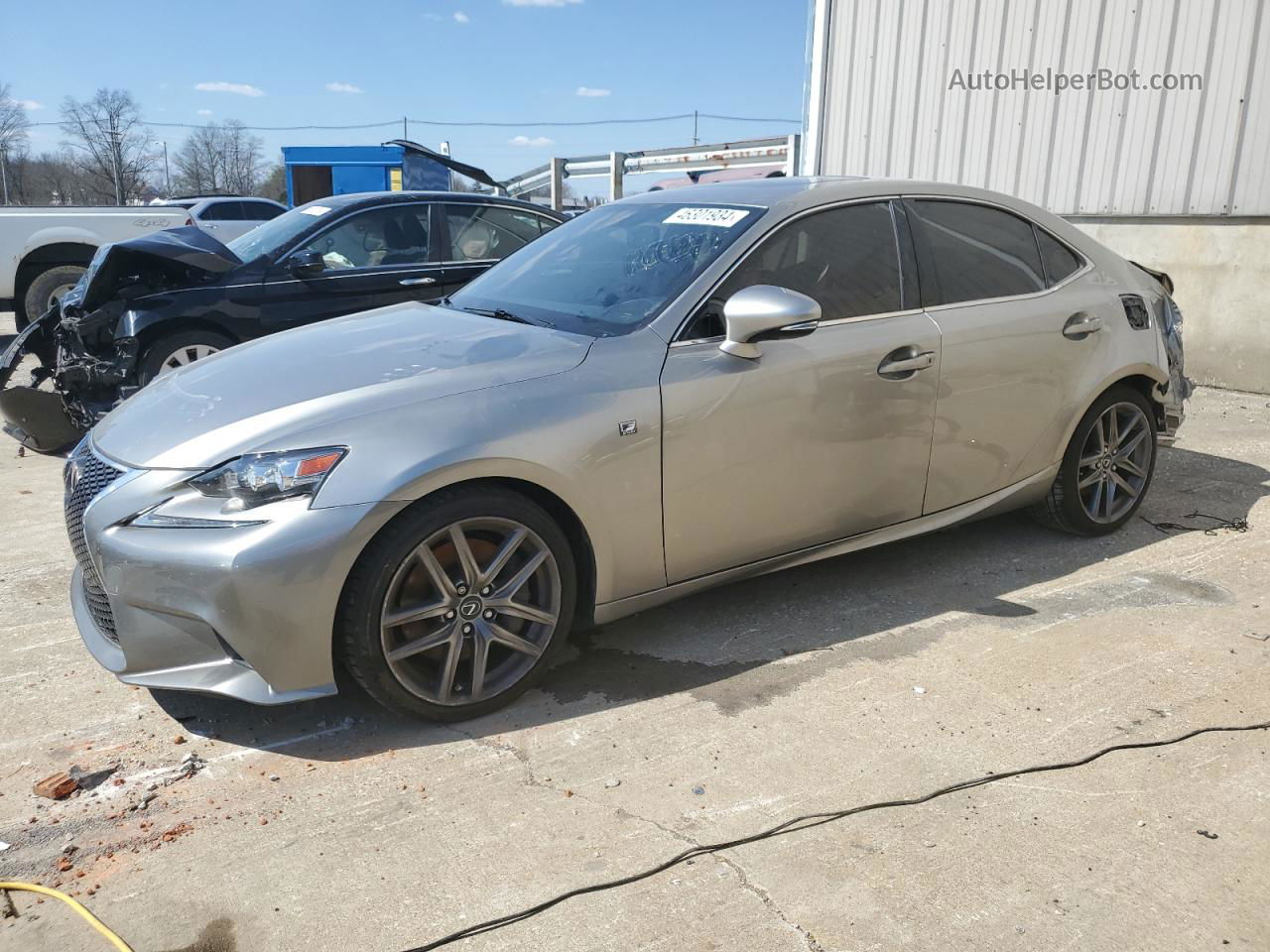 2016 Lexus Is 300 Gray vin: JTHCM1D2XG5012901