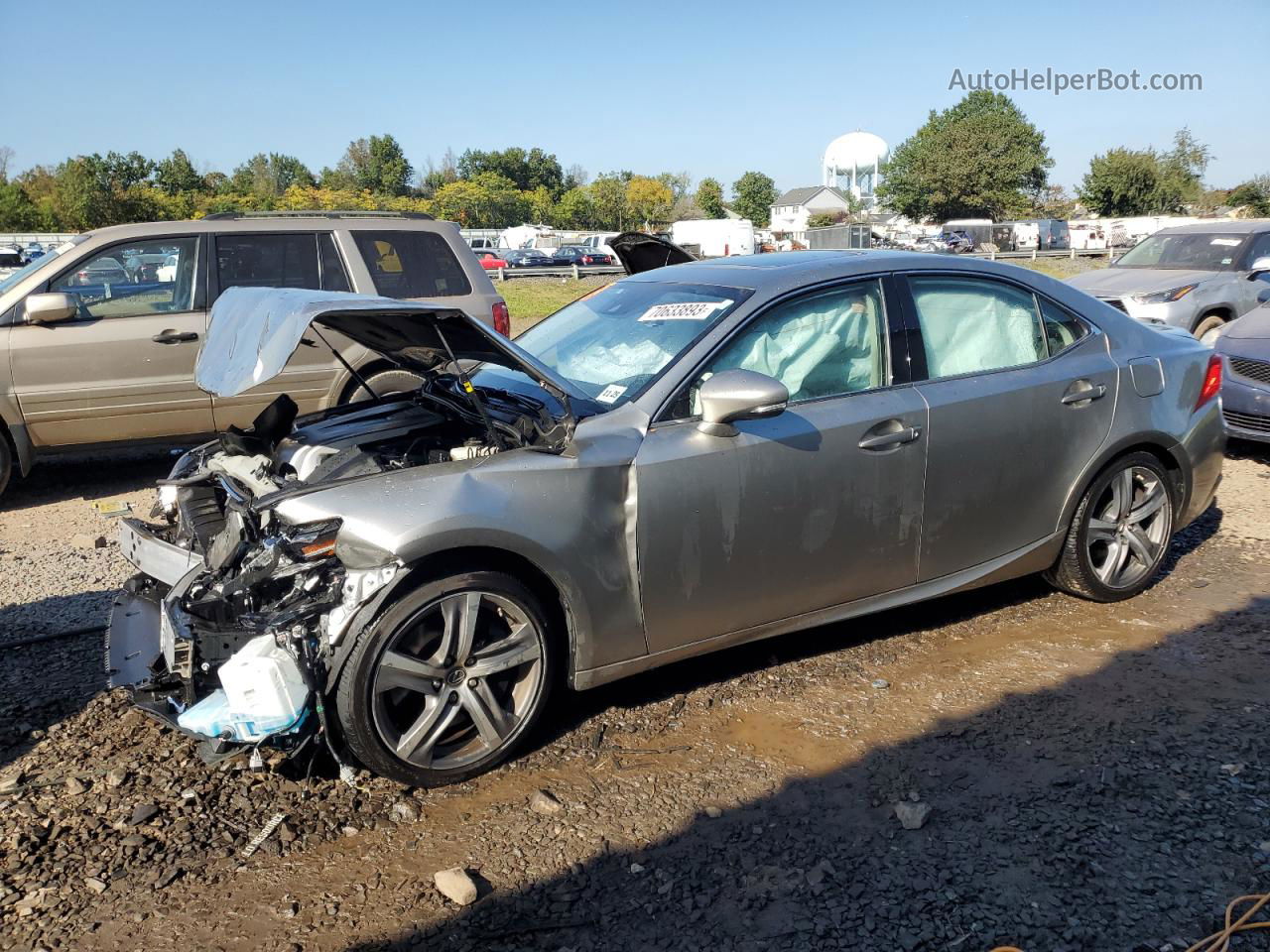 2020 Lexus Is 300 Premium Gray vin: JTHD81F28L5043175