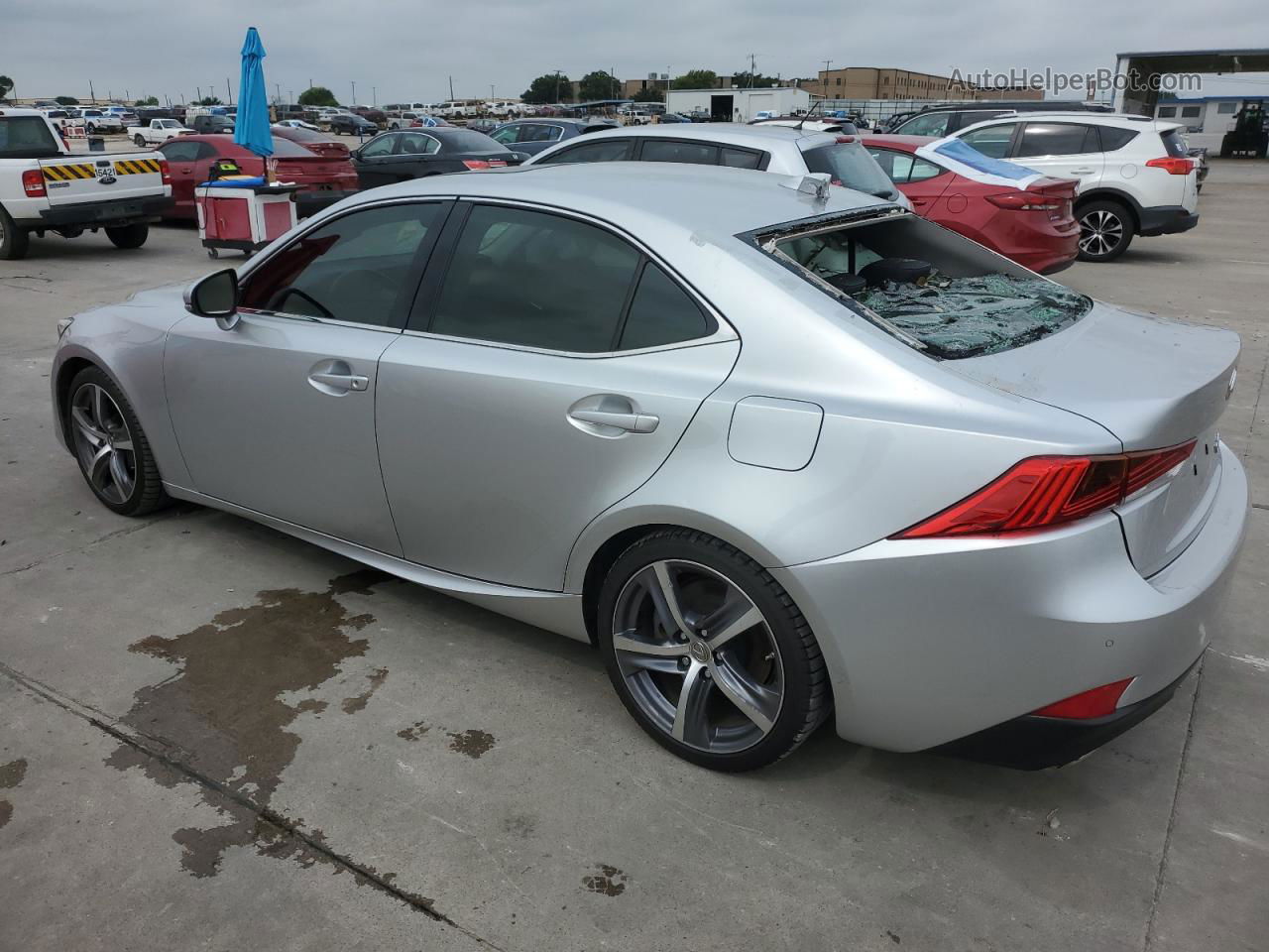 2020 Lexus Is 300 Premium Silver vin: JTHDA1D21L5101120