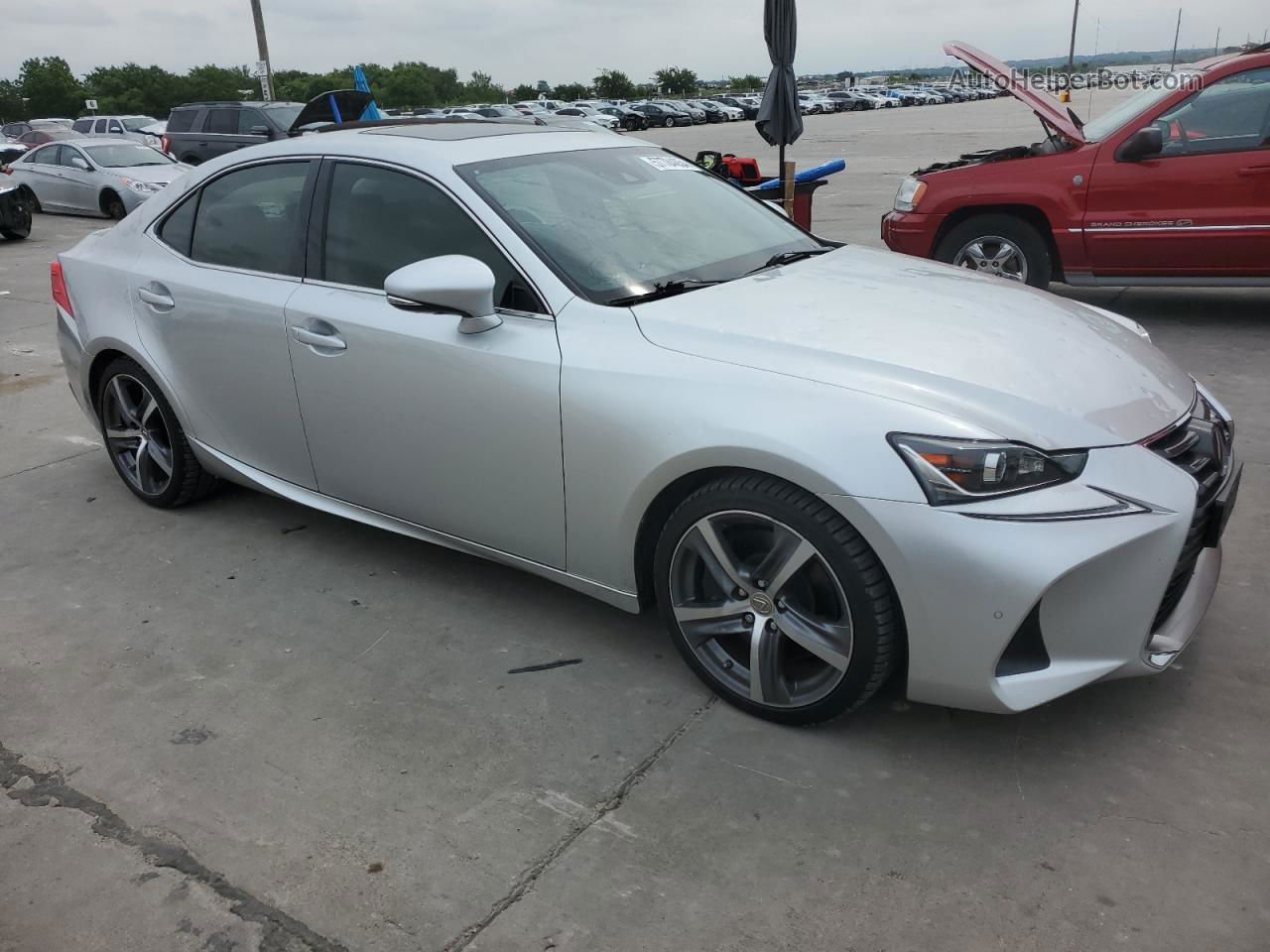 2020 Lexus Is 300 Premium Silver vin: JTHDA1D21L5101120