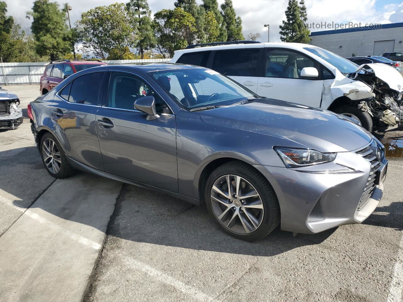 2020 Lexus Is 300 Premium Gray vin: JTHDA1D23L5107159