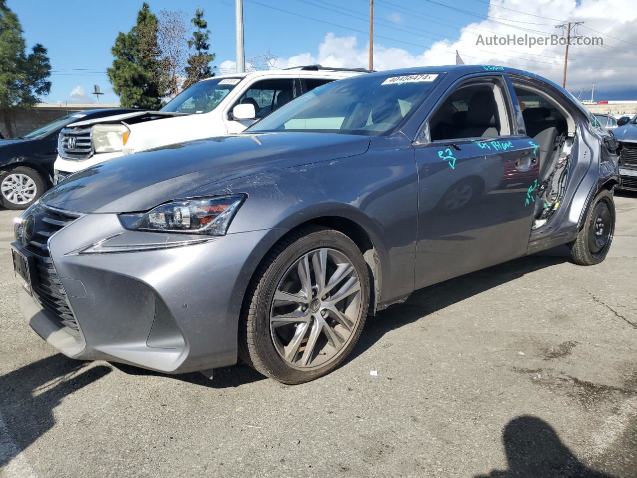 2020 Lexus Is 300 Premium Gray vin: JTHDA1D23L5107159