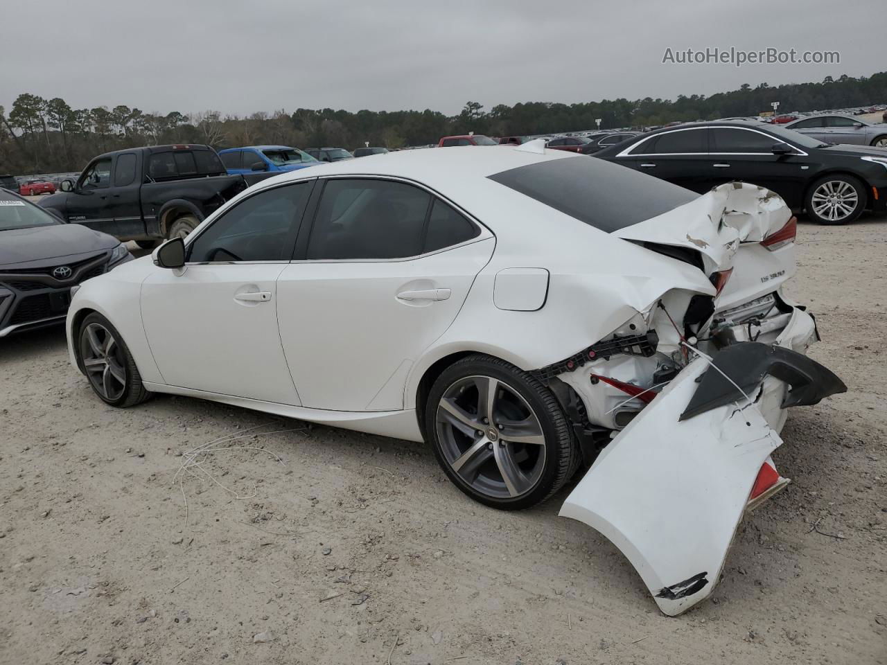 2020 Lexus Is 300 Premium White vin: JTHDA1D24L5106618