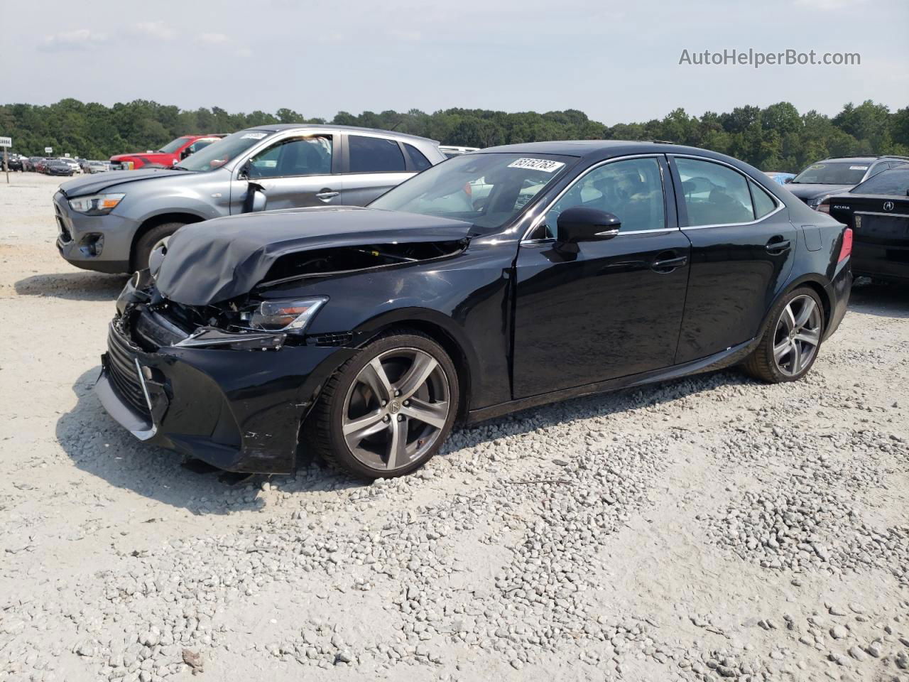 2020 Lexus Is 300 Premium Black vin: JTHDA1D24L5106991