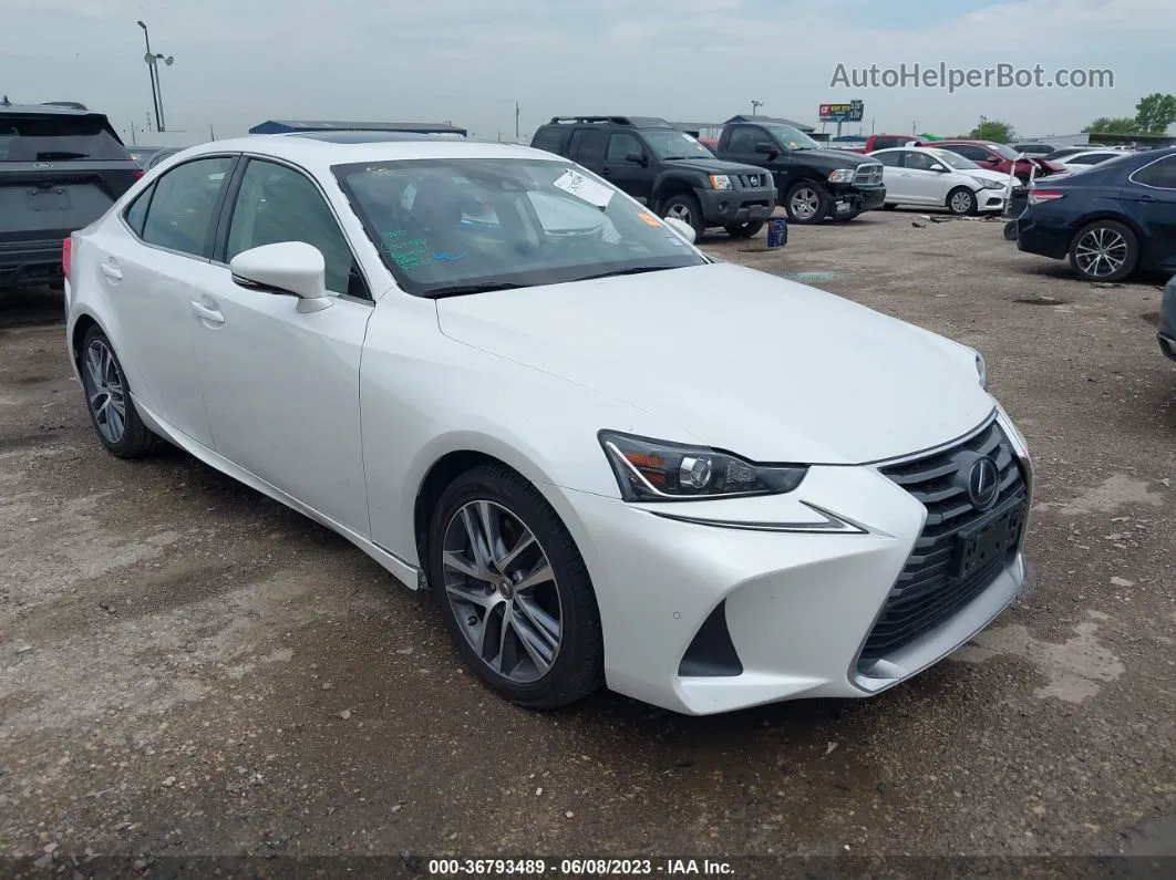 2020 Lexus Is Is 300 White vin: JTHDA1D25L5107311