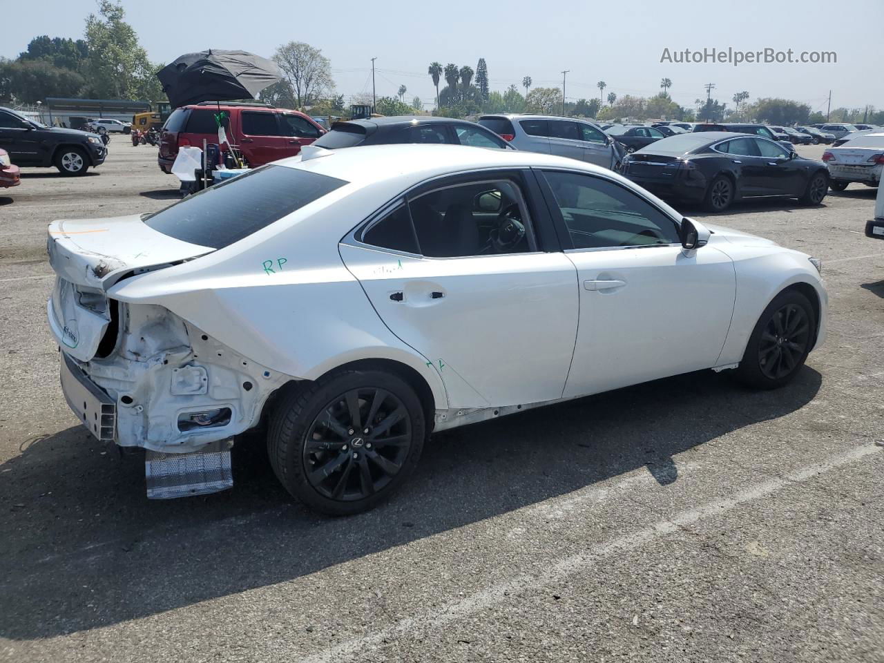 2020 Lexus Is 300 Premium White vin: JTHDA1D26L5107320