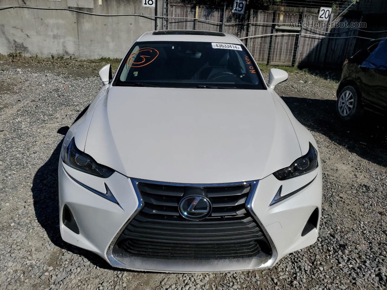 2020 Lexus Is 300 Premium Белый vin: JTHDA1D27L5101011