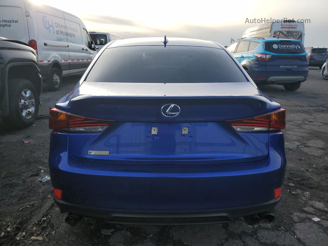 2020 Lexus Is 300 F-sport Синий vin: JTHG81F22L5043122