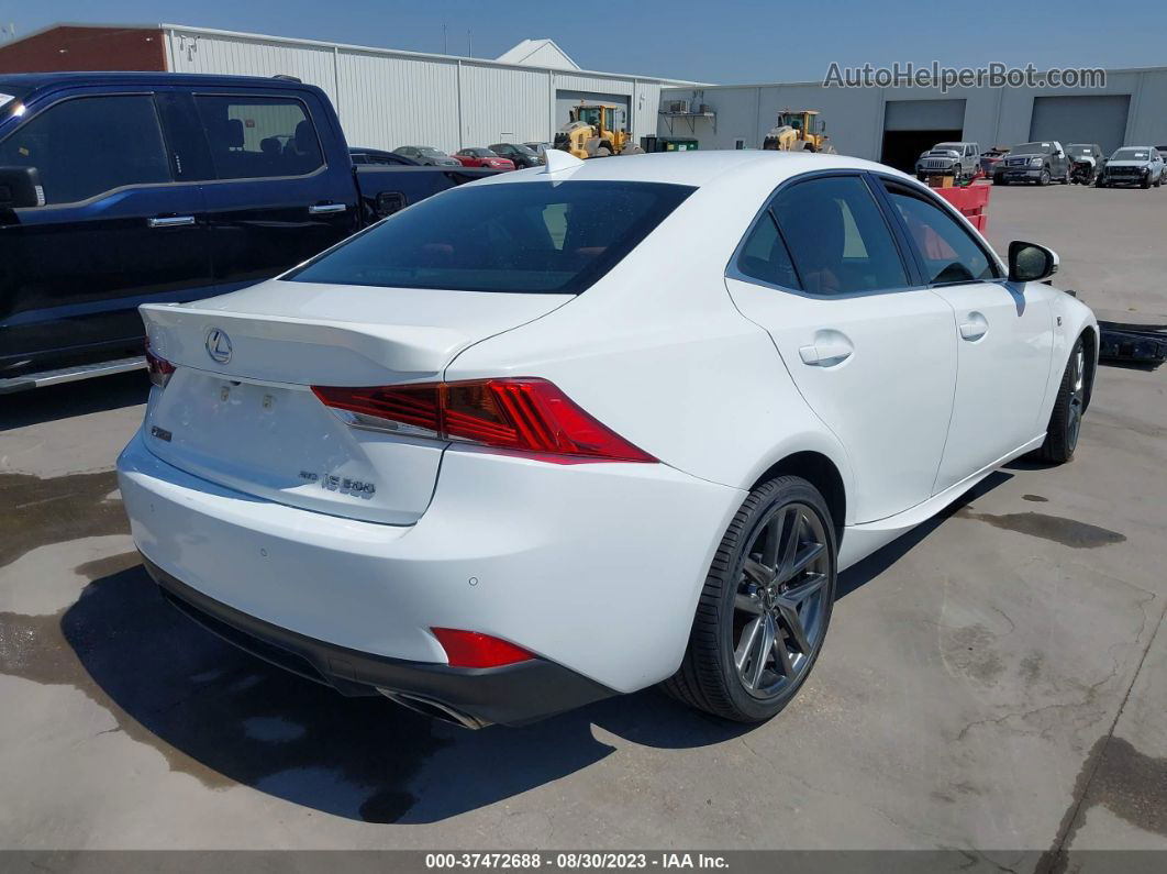 2020 Lexus Is Is 300 F Sport White vin: JTHG81F23L5040455