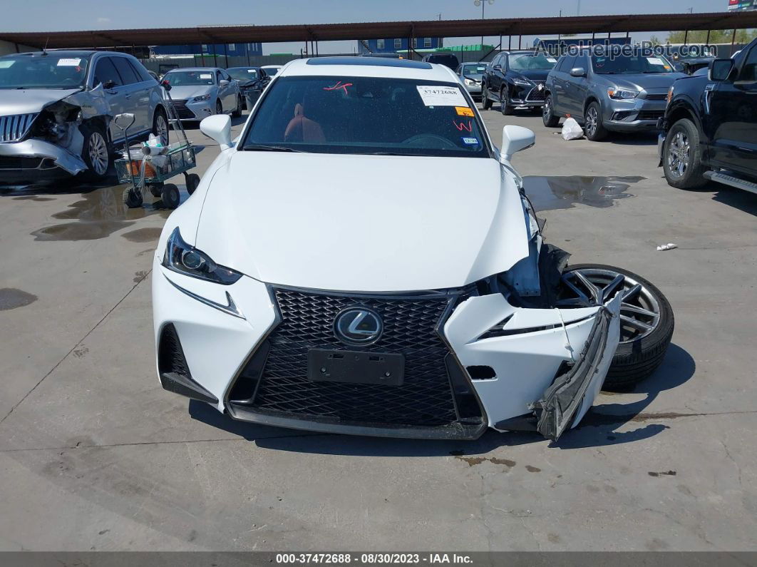 2020 Lexus Is Is 300 F Sport White vin: JTHG81F23L5040455