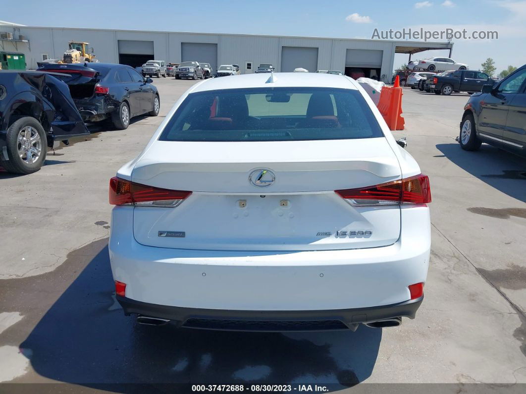 2020 Lexus Is Is 300 F Sport White vin: JTHG81F23L5040455