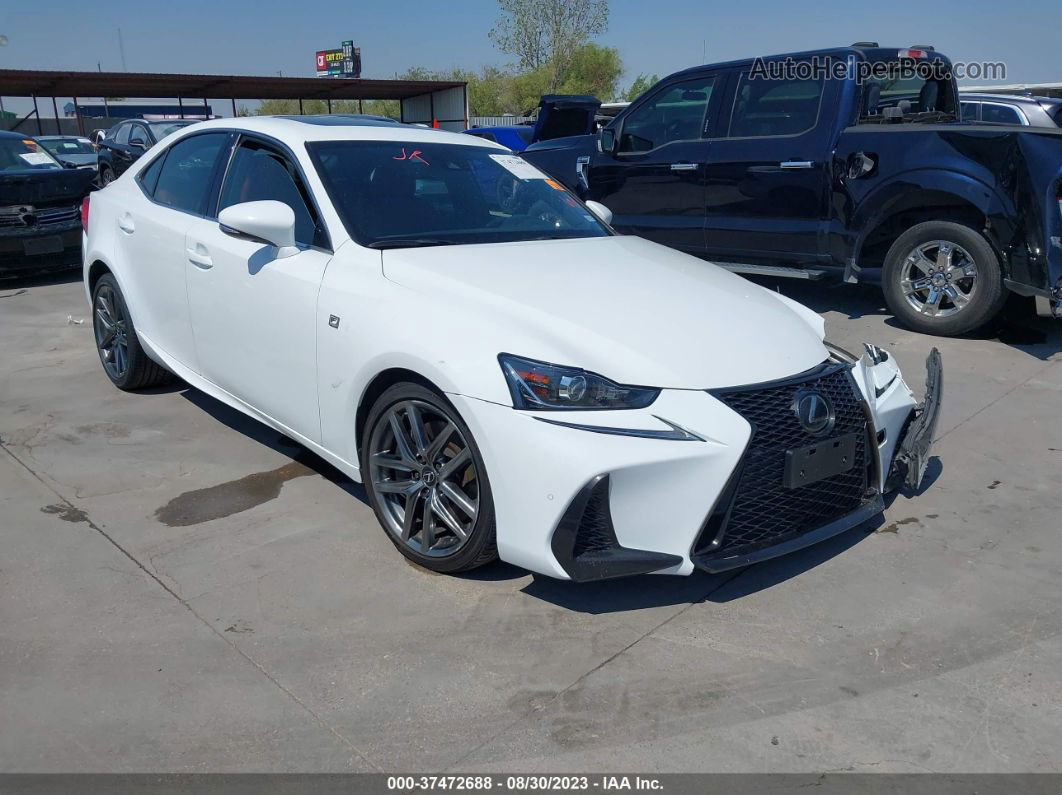 2020 Lexus Is Is 300 F Sport White vin: JTHG81F23L5040455