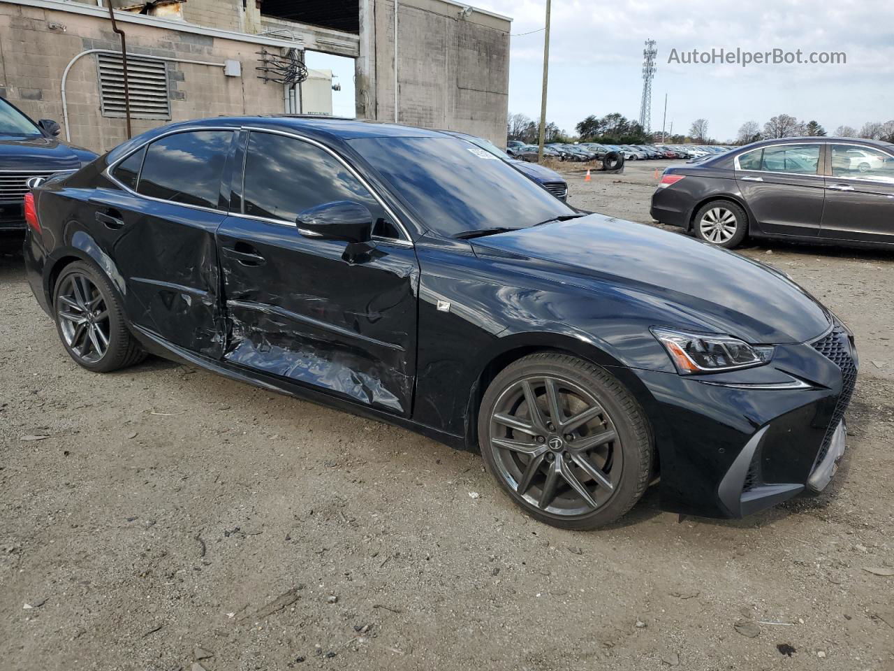 2020 Lexus Is 300 F-sport Black vin: JTHG81F24L5042702