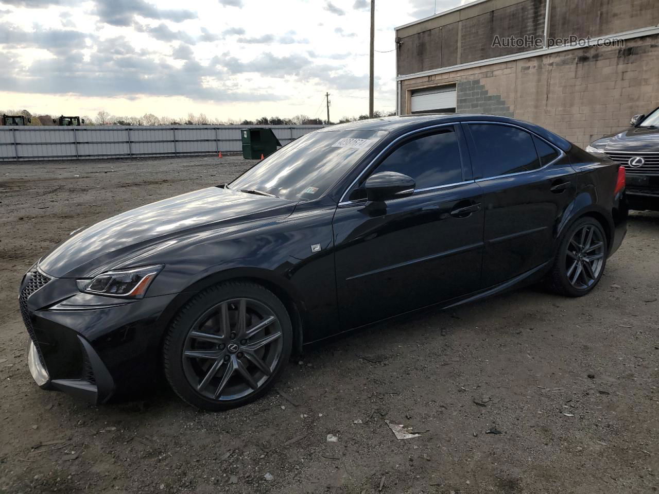 2020 Lexus Is 300 F-sport Black vin: JTHG81F24L5042702