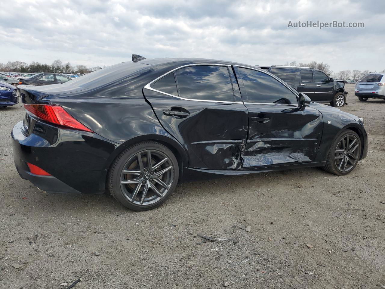 2020 Lexus Is 300 F-sport Black vin: JTHG81F24L5042702